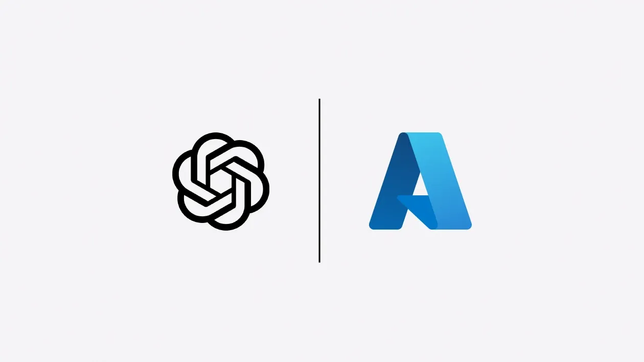 Azure and OpenAI logos